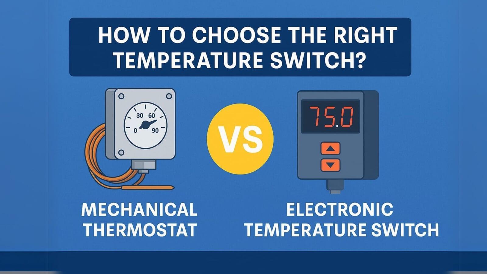 How to Choose the Right Temperature Switch?